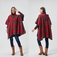 thumbnail image 3 of ZEBLIOSO Women's Hooded Shawls and Wraps Cowgirl Style in Winter Western Ponchos One Size, 3 of 5