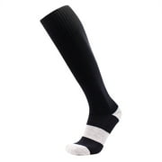 1 Pair Fantastic Men Knee High Sports Socks. Cozy, Comfortable, Durable and Health Supporting Size 6-9 MS1604010 Black