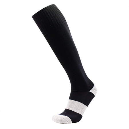 1 Pair Fantastic Men Knee High Sports Socks. Cozy, Comfortable, Durable and Health Supporting Size 6-9 MS1604010 Black