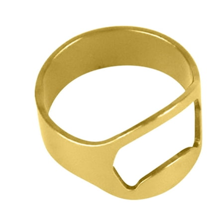 

DagobertNiko Invisible Opener Ring Bottle Opener Fun Novelty Drinking Beer Finger Life Tool