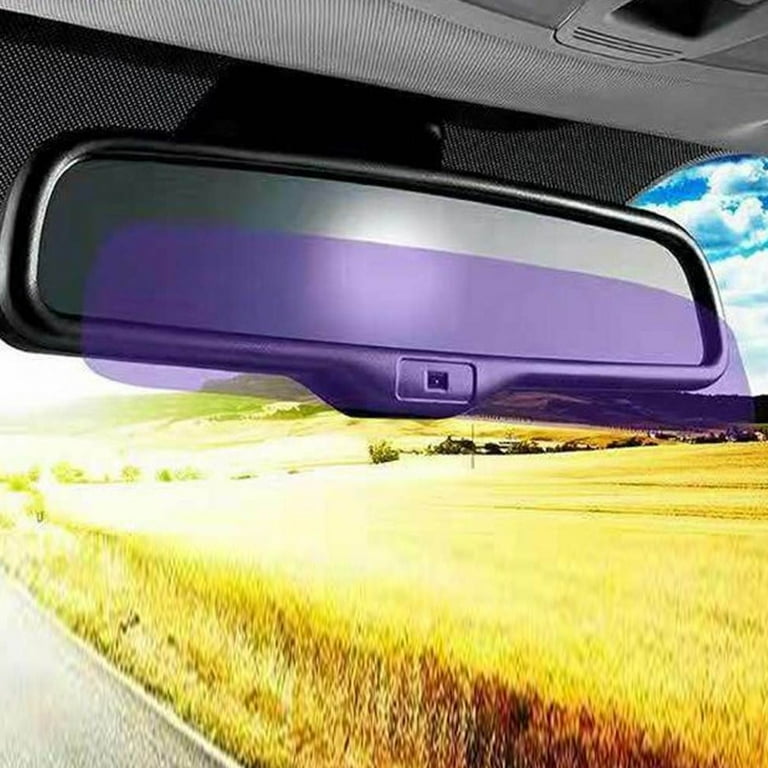 Car Rearview Mirror Anti-reflective Film Anti Fog Anti-Glare Waterproof  Sticker