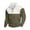 White Tops for Men, variant on IYTR Mens Sweatshirts Regular Athletic Sweatshirts Fall/Winter Fashion Solid Color Long Sleeve Sweatshirts Casual Zipper Stand-Up Collar Gray XL
