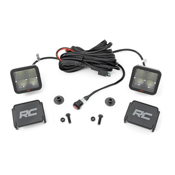 Rough Country 2" Spot LED Ditch Light Kit for 2021-2026 Ford Bronco 4WD - 82047