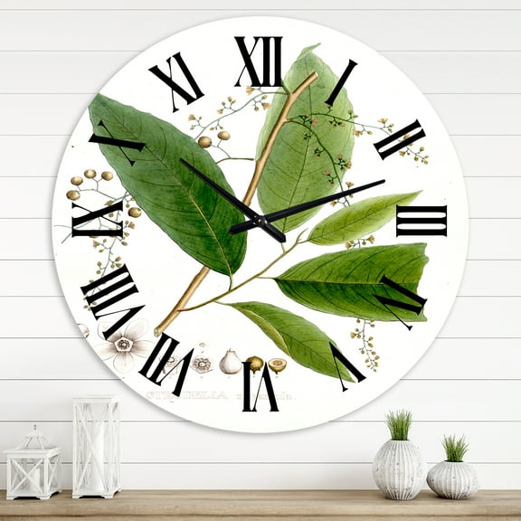 Designart 1 in Quartz Traditional Wall Clock