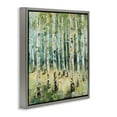 thumbnail image 4 of Stupell Industries Natural Birch Grove Landscape & Nature Painting Gray Floater Framed Canvas Art Print Wall Art, 25 x 25, 4 of 10