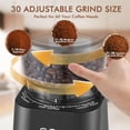 thumbnail image 2 of Molinillo de café Burr Molino eléctrico de rebabas ajustable AYCHIRO, 2 of 7
