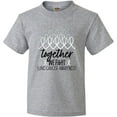 thumbnail image 3 of Inktastic Together, We Fight Lung Cancer Awareness Youth T-Shirt, 3 of 5