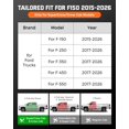 thumbnail image 3 of Organizador de almacenamiento bajo el asiento para camioneta DiffCar compatible con Ford F-150 2015-2026, 3 of 8