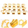 thumbnail image 4 of Shisuyan Golden Plastic Table Number Signs for Decor Simple and Chic 15pcs, 4 of 8