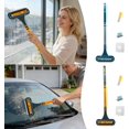thumbnail image 7 of 2-in-1 Mesh Screen Cleaner With Squeegee Cleaning Brush For Patio Door Porch Screens, 7 of 7