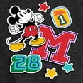 thumbnail image 3 of Disney - Mickey Mouse - Stitched Patches - Toddler & Youth Girls Short Sleeve Graphic T-Shirt, 3 of 5