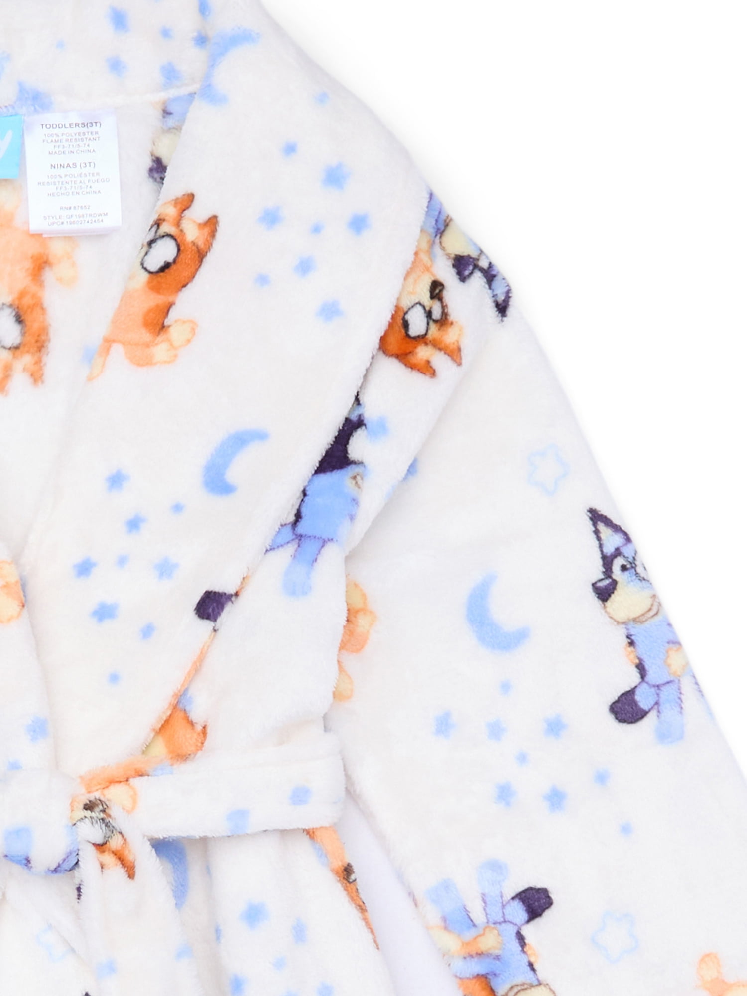 Character Toddler Pajama Robe, Sizes 2T-5T
