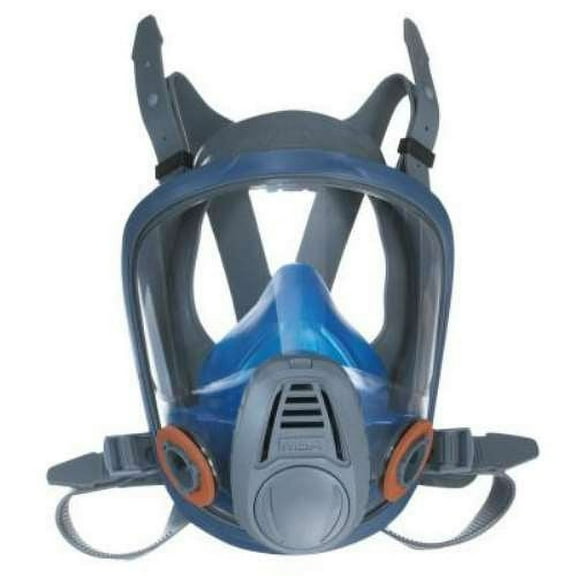MSA Advantage 3200 Full-Facepiece Respirator, Large, Silicone, Particles and Gases