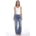 thumbnail image 4 of Jeans Wide Leg con destrucciones /Juvenil, 7599 (Azul medio) azul 13, 4 of 6
