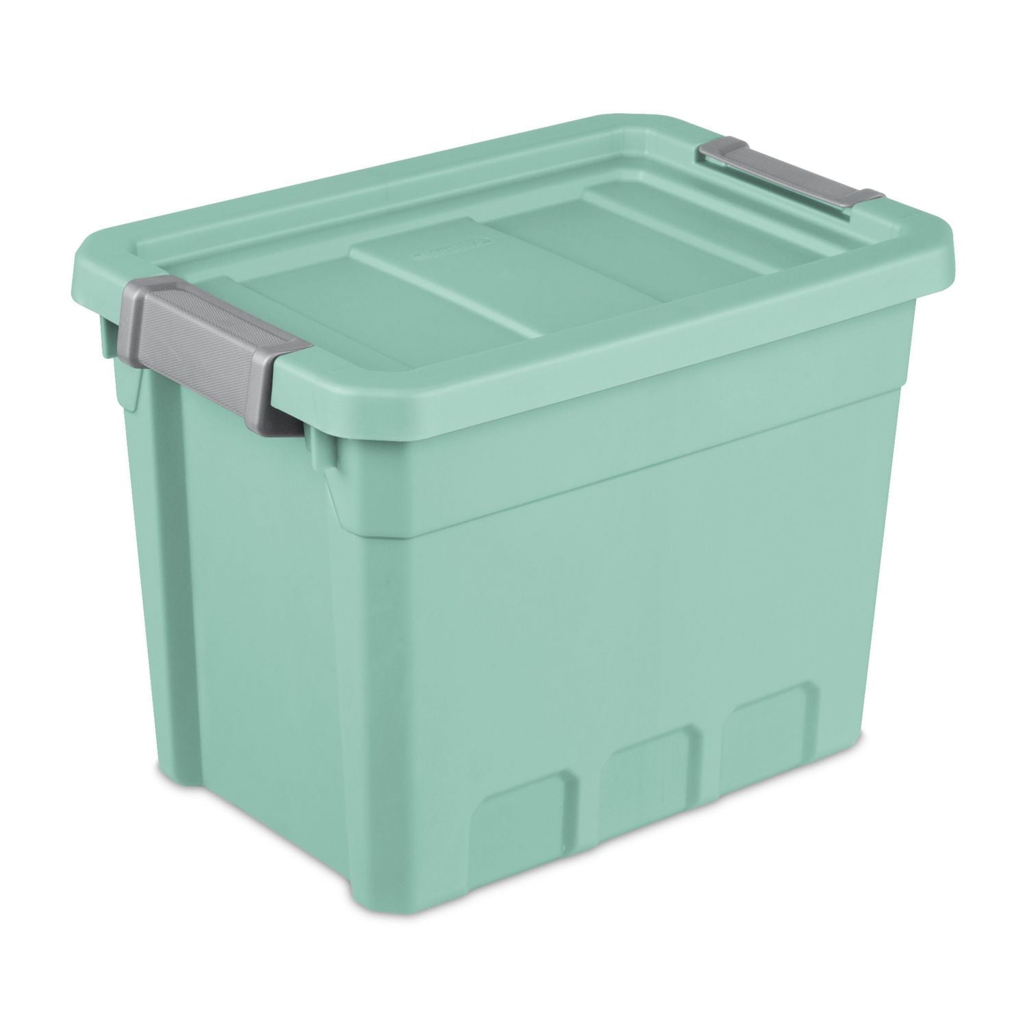 Sterilite Boîte Empilable 28 litres, Vert