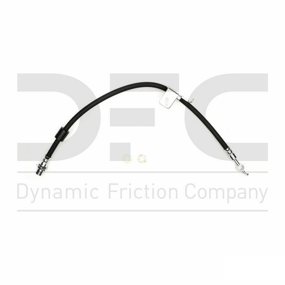 Front Right Dynamic Friction Company Brake Line Hose 350-54454 For 2012-2014 Ford F-150