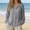 Light Ashy, variant on Sheer Button Down Shirts For Women Button Down Cover Up Flowy Tops For Women Mesh Button Up Shirt Women Boho Linen Tops For Women Linen Button Down Shirt Women Linen Wrap Top Womens Gauze Tops