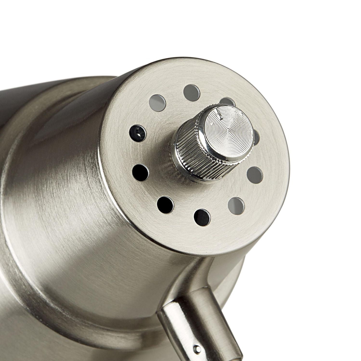 HOMETRENDS Desk Lamp, 17.5", brushed nickel