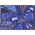 thumbnail image 1 of Ahgly Company Machine Washable Indoor Rectangle Transitional Light Slate Blue Area Rugs, 8' x 10', 1 of 7