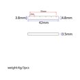 thumbnail image 2 of FESTFENDS 3Ud Cuerdas 6 Nueces Para Guitarra Eléctrica De Hueso Marfil Accesorio Musical, 2 of 8