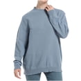 thumbnail image 1 of Timegard Womens Sweaters Long Sleeve Comfy Pullover Fall Winter Casual Bottom Knit Tops Solid Color, 1 of 3
