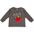 thumbnail image 3 of Inktastic Chalkboard and Apple School Boys or Girls Long Sleeve Toddler T-Shirt, 3 of 5