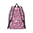 thumbnail image 6 of Rocae Sweet Heart for Durable Canvas Backpack Leisure Large Bag Travel Rucksack Multi-function Backpack Medium, 6 of 8