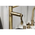 thumbnail image 4 of Kingston Brass KS4703DFL NuWave Deck Mount Pot Filler Faucet, Antique Brass, 4 of 8