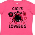 thumbnail image 4 of Inktastic Valentine's Day Gigi's Lovebug Boys or Girls Toddler T-Shirt, 4 of 5
