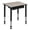 Maple, variant on Romig 18.5 x 26 in Rectangle Height Adjustable Classroom School Desk with Book Storage- Grey