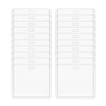 thumbnail image 2 of Sentmoon PVC Card Protector Sleeve Soft Clear Health Insurance Card Holder Waterproof Flexible ID Cover for Wallet Travel Clinic Office Daily Use, 2 of 2