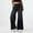 Dark Gray, variant on Hauaitttt Pull On Wide Leg Jeans for Women High Waisted Stretchy Baggy Trendy Straight Leg Jeans Denim Pants Track Pants Zipper Women Pants Casual Petite Womens Pant Suits Casual Women Elastic Waist