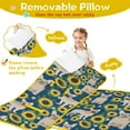 thumbnail image 3 of French Bulldog Sunflowers Floral Toddler Nap Mats for Kids Preschool,Sleeping Mat Bag or Kids,Toddler Sleeping Bag,Toddler Nap Mat or Daycare, 3 of 6