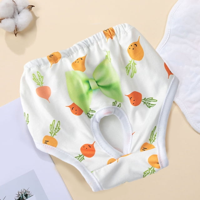 CBFFDC Washable Dog Diapers Comfortable Dog Menstrual Pants Absorbent Prevent Mess Breathable Elasticity Dog Clothes