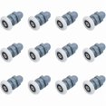 thumbnail image 1 of 12 Pieces Shower Door Caster Shower Casters Door Rollers Sliding Door Roller Door Lower Rollers Shower Door Wheel Roller Caster Shower Wheel 20Mm Cast, 1 of 5