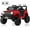 Rouge, variante sur Gymax Camion-Auto pour Enfants 12 V à Batterie, Véhicule Électrique pour Tout-Petits avec 3 Vitesses, Bleu