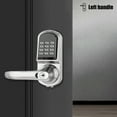 thumbnail image 4 of Left-Handed Lever Door Lock, Electronic Keypad & Card Swipe Entry System for Security Gates, 4 of 4