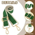 thumbnail image 3 of Correa de bolso Uxcell ajustable, correas de bolso cruzadas, correa ancha para el hombro, cinturón de reemplazo universal para bolsos de mujer, verde, 3 of 6
