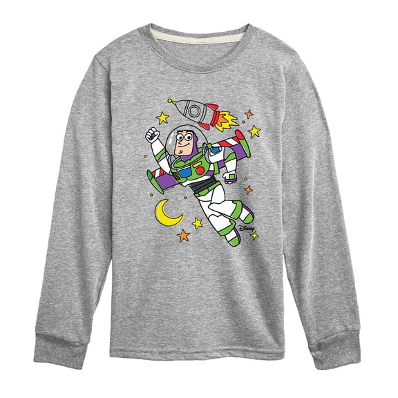 Toy Story - Spaced Out - Toddler & Youth Long Sleeve Graphic T-Shirt