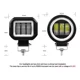 thumbnail image 5 of Par Barras De Led 3'' Redondas Ojos Ángel Universal 4x4 Moto, 5 of 8
