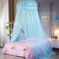 thumbnail image 2 of pitrice Bed Canopy Netting Net Round Dome Beds Crib Full Coverage Fly Insect Protection No.3, 2 of 5