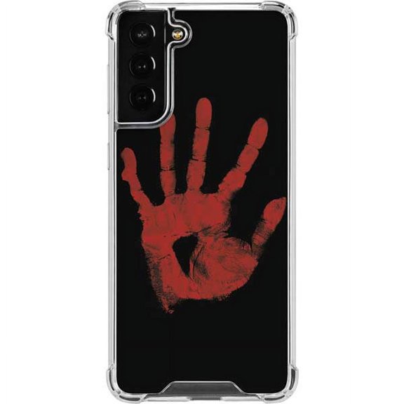 Skinit Survivalists Bloody Handprint Galaxy S22 Plus Clear Case