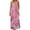 #0248-Pink, variant on Womens Maxi Dresses Spaghetti Strap Tropical Print Backless Tie Back Loose Fit Flowy Long Dresses Sundresses Boho Vacation Style Gift