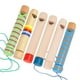 thumbnail image 5 of Silbato de madera con forma de tobogán, juguete de tren de madera, silbato para aprendizaje temprano, juguetes educativos duraderos y divertidos, juguetes musicales para niños y niñas vistoso, 5 of 6