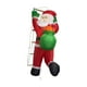 thumbnail image 2 of Adornos navideños inflables de Papá Noel para puertas y patios., 2 of 9