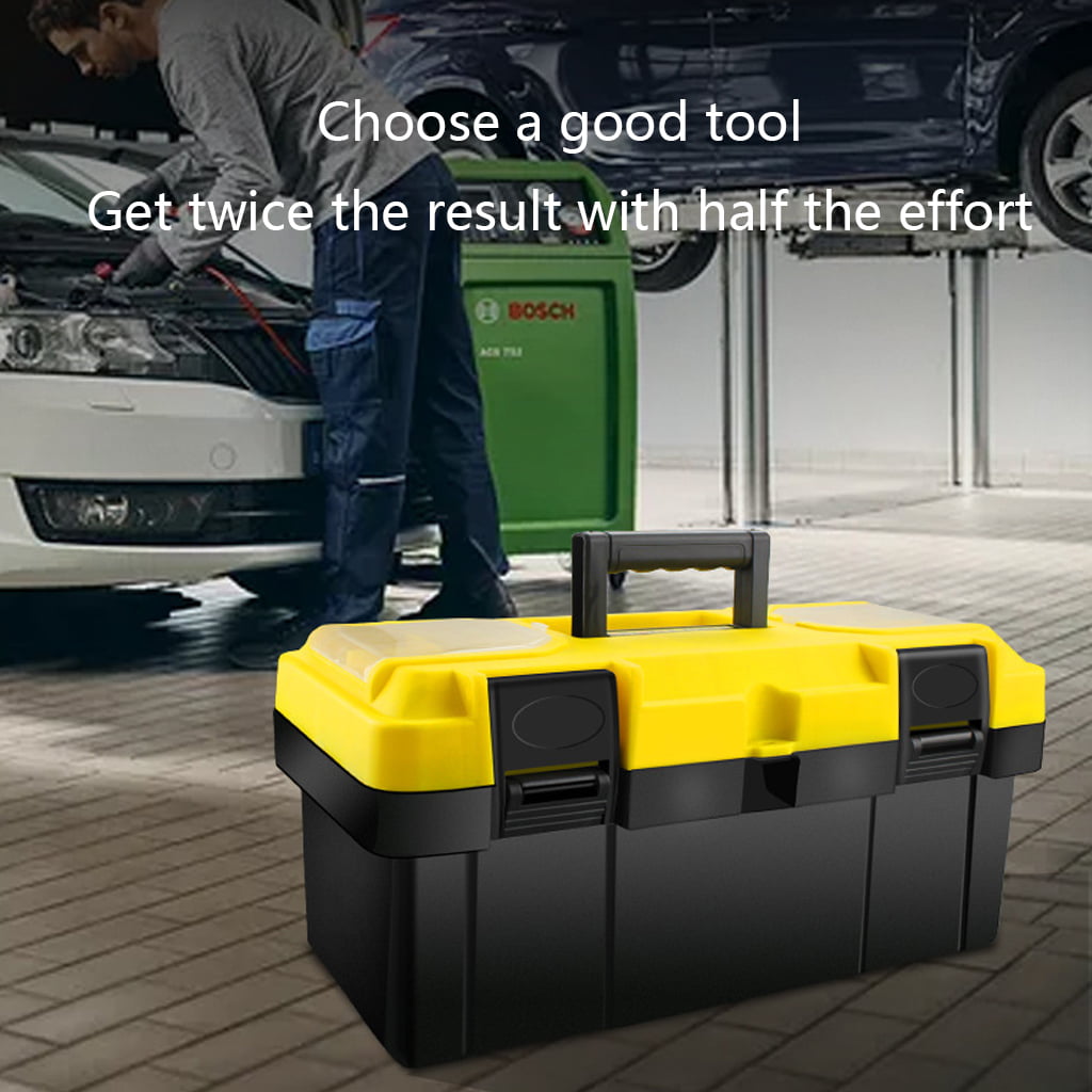 Multifunctional Plastic Hardware Toolbox for Household Storage