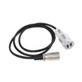 thumbnail image 4 of Adaptador USB de Carga Rápida con Cable XLR 3 Pines Conector Doble Aleación Metálica Plug de Conversión Eléctrica Adecuado para Scooters Automóviles Y sin visualización de voltaje, 4 of 10