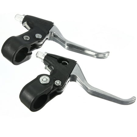 A Pair Road Mountain Bike Bicycle MTB BMX Alloy Front Hand Brake Lever Caliper Gear Lever