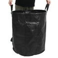thumbnail image 3 of KAKOWELY Garden Leaf Collector Bag Black 2Pack, 3 of 8
