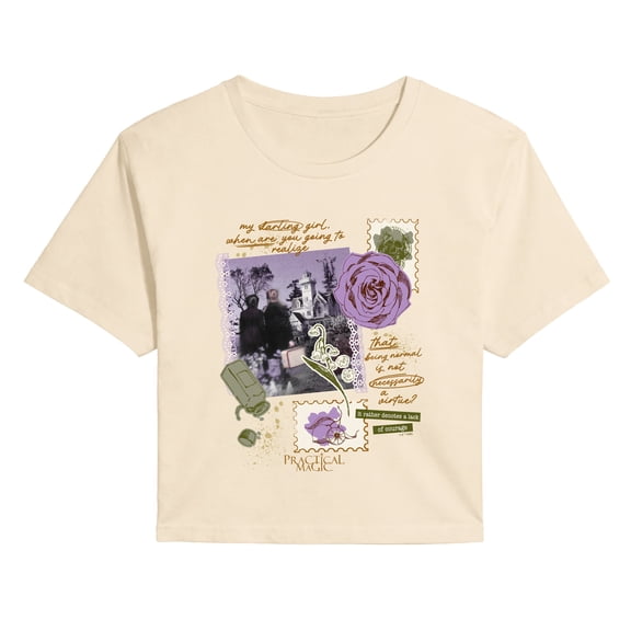Practical Magic - Scrapbook Cropped Graphic T-Shirt